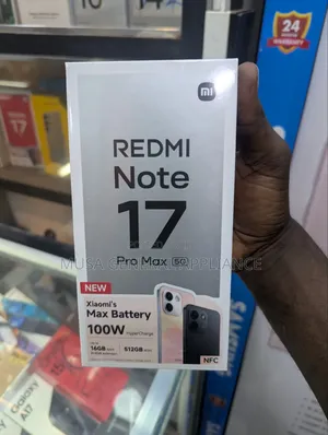 New Xiaomi Redmi Note 17 Pro Max 512GB Black