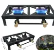 Heavy-Duty Dual-Burner Gas Stove - 2