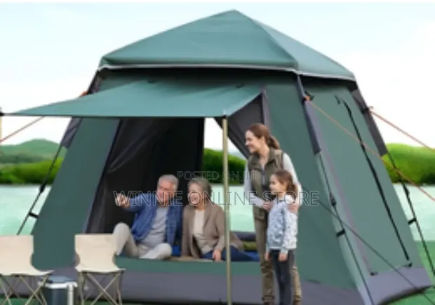 4-Person Automatic Camping Tent - 1