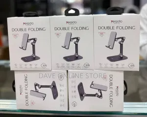 C104 Adjustable Desktop Phone/Tablet Stand - Aluminum Alloy