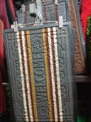 Durable Entrance Doormat with 'WELCOME' Greeting