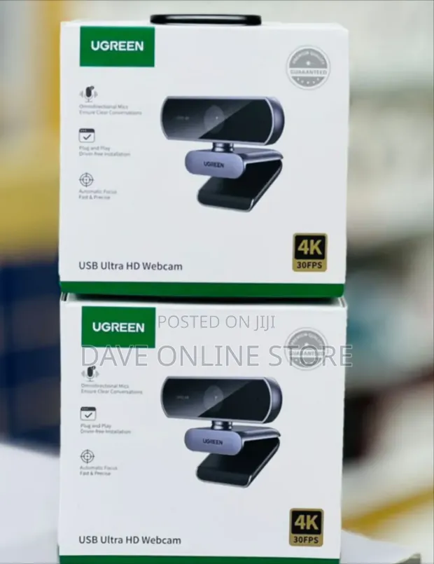 Ugreen USB Ultra HD 4K Webcam - 1