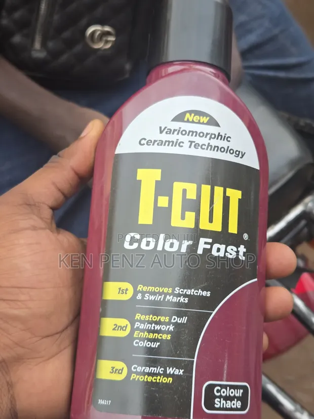 Maroon and Red Car Paint T-Cut and Restorer - 1