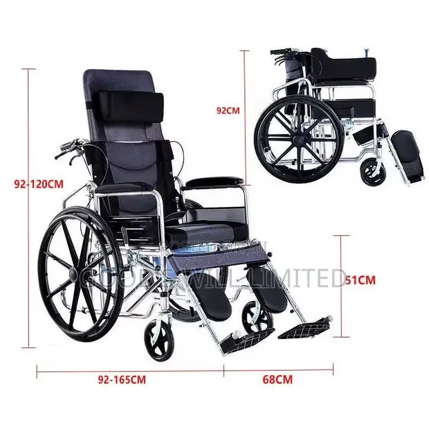 Backrest Wheelchair - Heavy Duty - 1