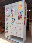 Modern Kids Two-Door Wardrobe with Drawers - 2