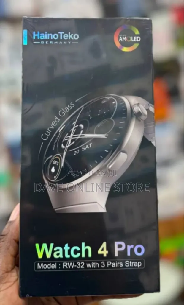 Haino Teko Germany Watch 4 Pro RW-32 AMOLED Curved Glass - 1
