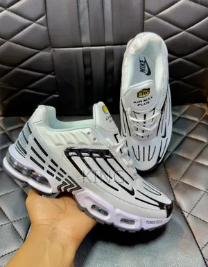 Nike Air Max Plus 3 (TN) Casual Sneakers - White/Black
