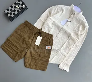 J&C Jackyceline Men's Linen 2-Piece Outfit