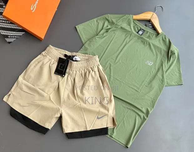 Standard Athletic Shirt/Short Set - Gym Style - 1