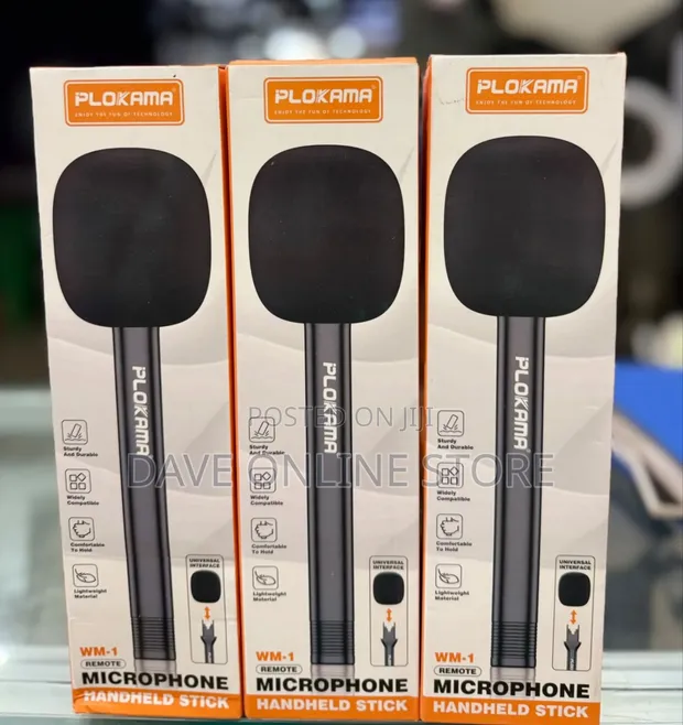 PLOKAMA WM-1 Handheld Microphone Stick - 1