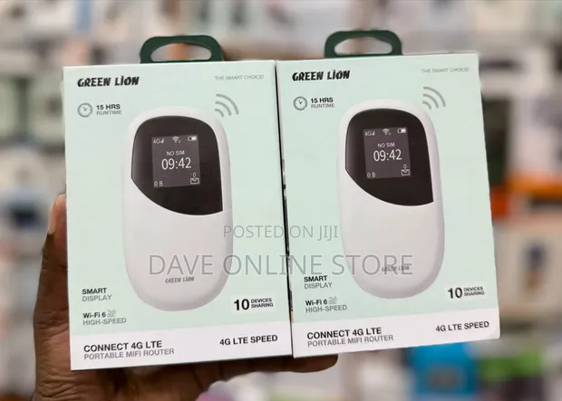 Green Lion Connect 4G LTE Portable MiFi Router - 1
