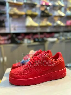 Nike Air Force 1 Red Sneakers