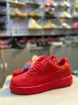 Nike Air Force 1 Red Sneakers - 1