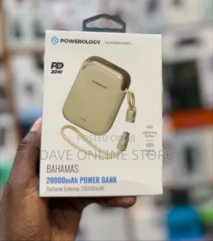 Powerology Bahamas 20000mAh Power Bank