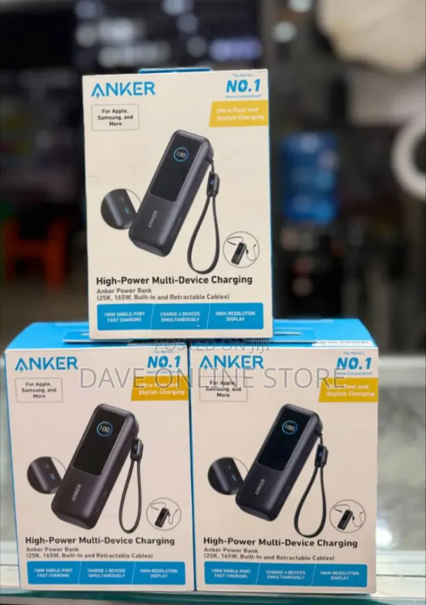 Anker Laptop Power Bank (25000mAh, 165W) - 1