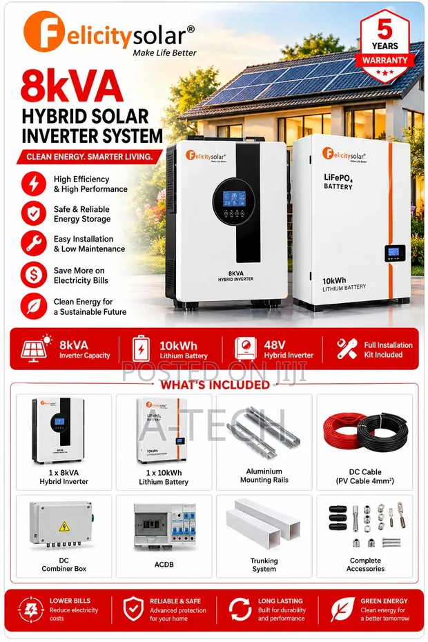 Reliable Felicitysolar Hybrid Solar System - 1