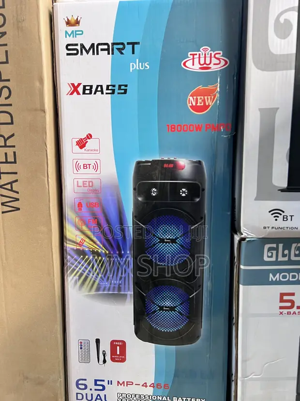 Smart Plus Rechargeable Speaker with Bluetooth & Mic - 1