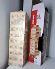 Family Jenga Blocks - Coloured & Numbered - 3