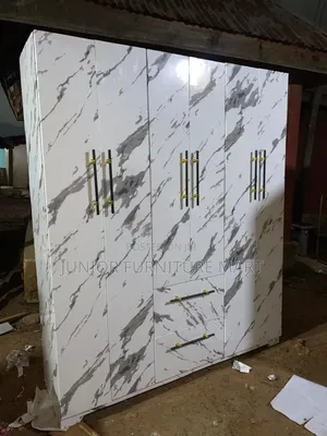 Brand New Wood-Mode 4-Door Marble Wardrobe