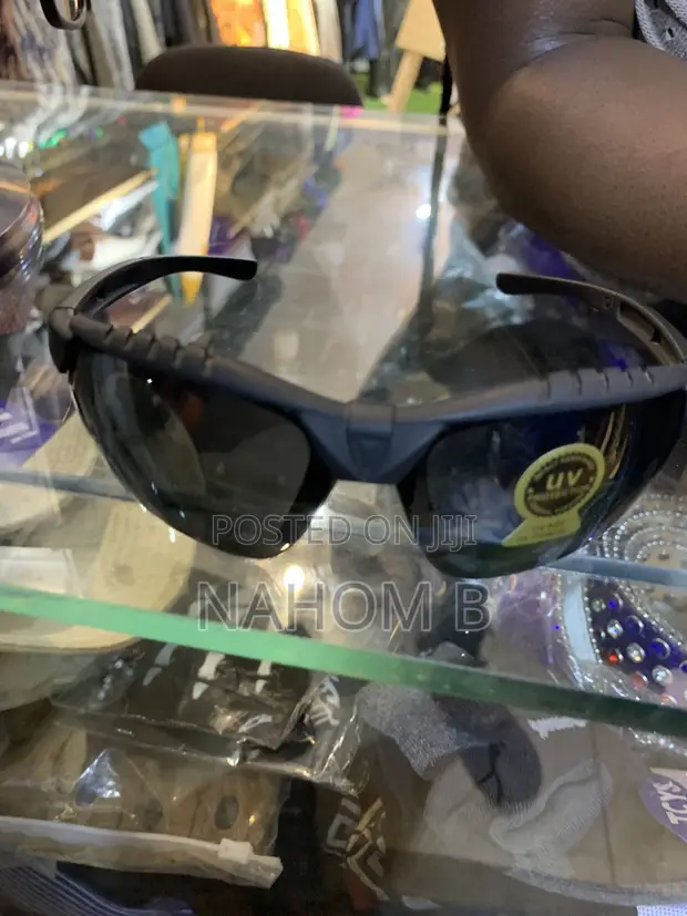 Sunglasses or Safety Glasses - Black Frame - 1