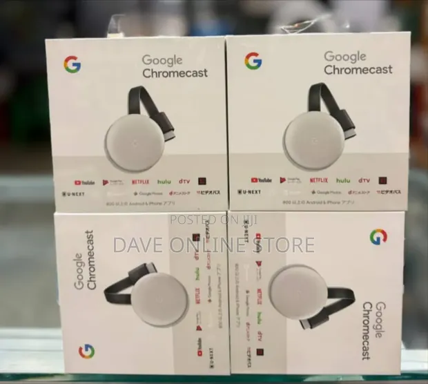 Google Chromecast (3rd Gen) Media Streaming Device - 1