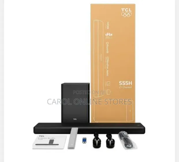 TCL S55H 2.1 Channel Wireless Sound Bar System - 1