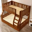 Modern Hardwood Double Decker Bed - 2