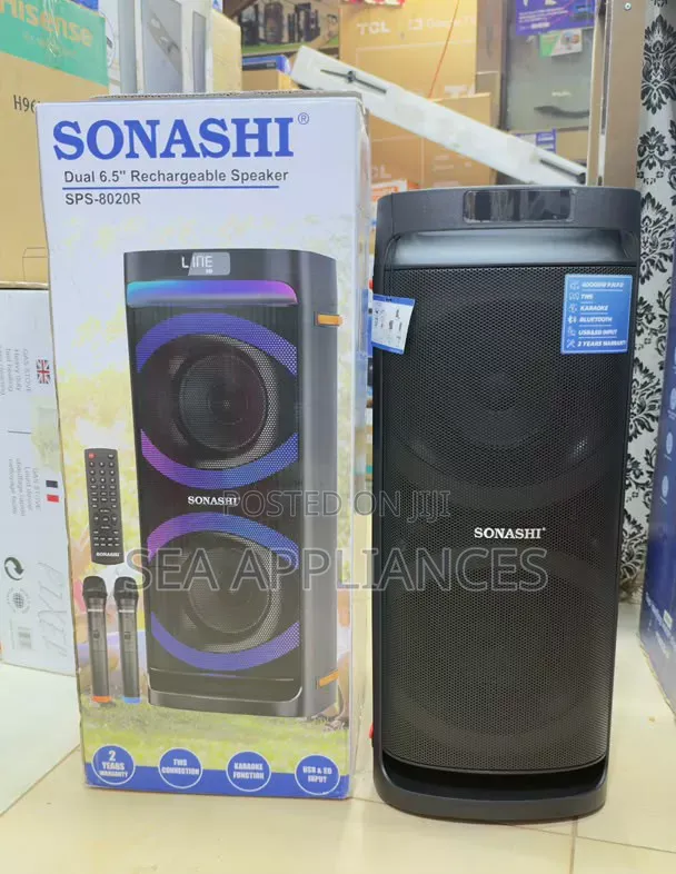Sonachi Party Box Speaker - 220W, Rechargeable - 1