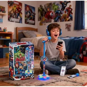 Kids Microphone Toy with Lights