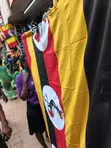 Uganda Flag - Original Material - 2