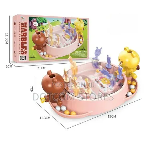 Mini Pinball Battle Board Game - 1