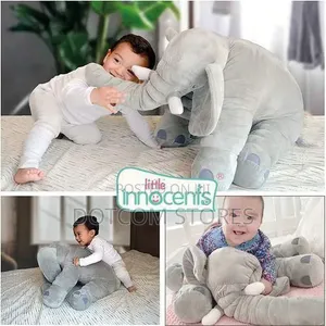 Fibre Filled Elephant Baby Pillow Soft Toy