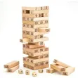 54-Piece Numbered Blocks Tumbling Tower Game - 2