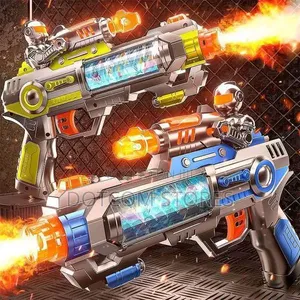 Kids Electric Mist Spray Toy Gun with Light & Sound