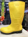 Steel Toe Safety Gumboot - Yellow - 2