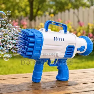 32 Hole Electric Gatling Bubble Gun for Kids