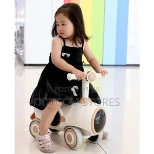 Ride-On Car with Blocks, Lights & Music