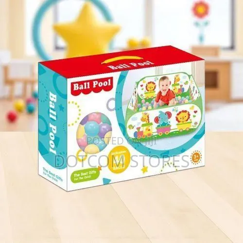 Toy Fun Large Pop Up Animal Ball Pit Play Tent - 1