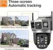 V380 Smart Net Dual-Lens Outdoor 4G SIM Security Camera - 1