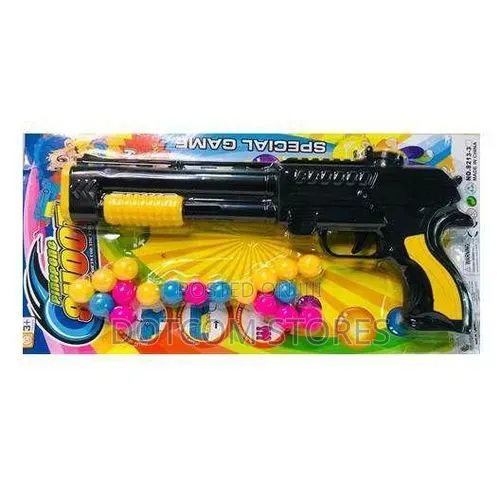 Baby First Soft Bullet Toy Gun - 1