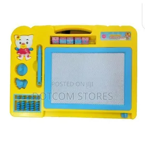 Atouch Magic Slate Drawing Board - Yellow