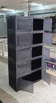 Foldable Wardrobe - 5 Layer Black Edition - 1