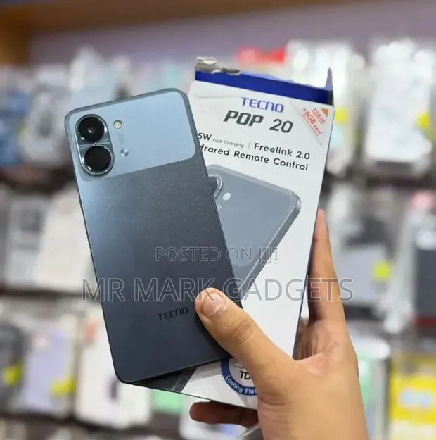 New Tecno Pop 20 128GB Gray - 1
