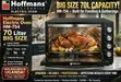 Hoffman Electric Oven 70L Black - 2