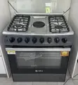 SPJ 80x60cm Cooker: 4 Gas + 1 Electric Hot Plate + Oven - 1