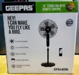 Geepas 16" Stand Fan with Remote Control (GF9489N) - 1