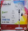Saachi 16 Inch Stand Fan (NL-FN-1739SR) - 2
