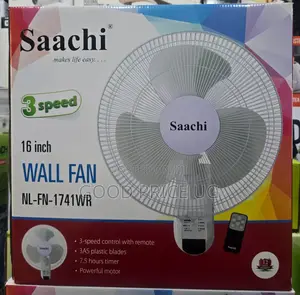 Saachi 16 Inch Wall Fan (NL-FN-1741WR)