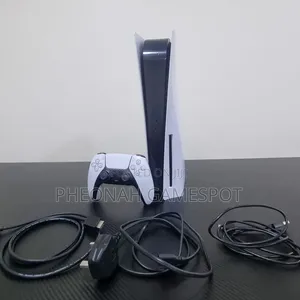 PlayStation 5 Standard (Fat) with 3 Games & 2 Controllers