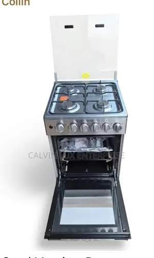 Hisense 50x50cm 4-Burner Gas Cooker with Oven & Grill